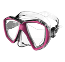 Duo Mask - Duikbril - Volwassenen - Transparant/Roze