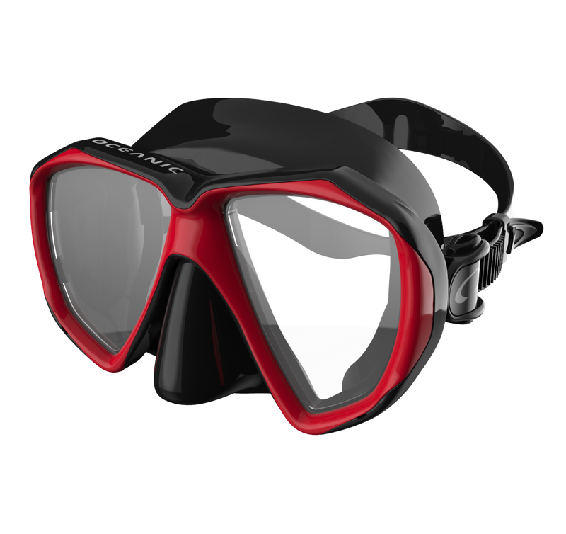 Duo Mask - Duikbril - Volwassenen - Zwart/Rood