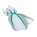 Manta Ray Fin - Zwemvliezen - Volwassenen - Turquoise/Wit