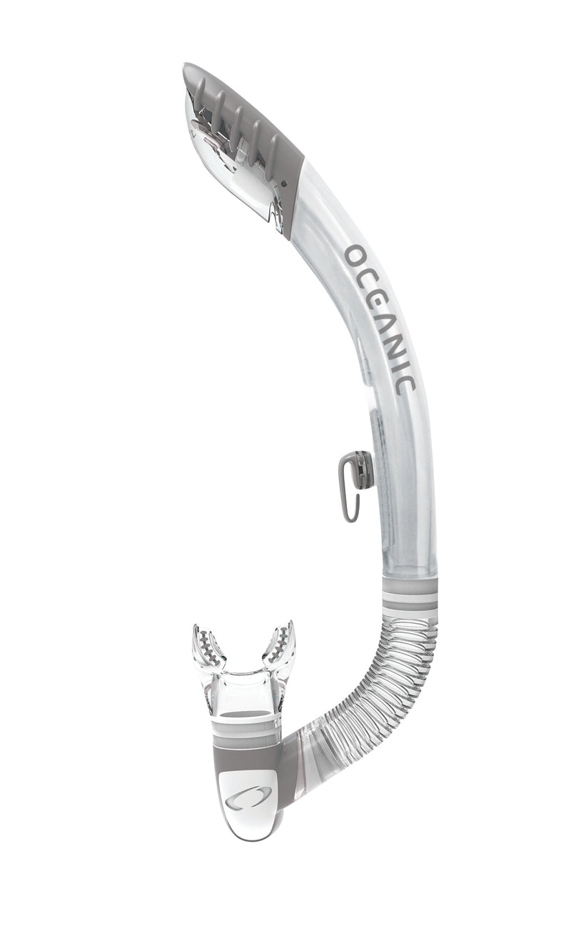 Ultra Dry 2 - Snorkel - Volwassenen - Transparant/Titanium